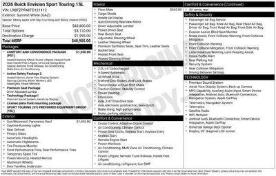 2026 Buick Envision Sport Touring