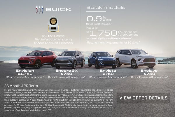 0.9% APR FOR 36 MONTHS
FOR WELL-QUALIFIED BUYERS.1

Plus, up to $1,750 PURCHASE ALLOWANCE for cur...