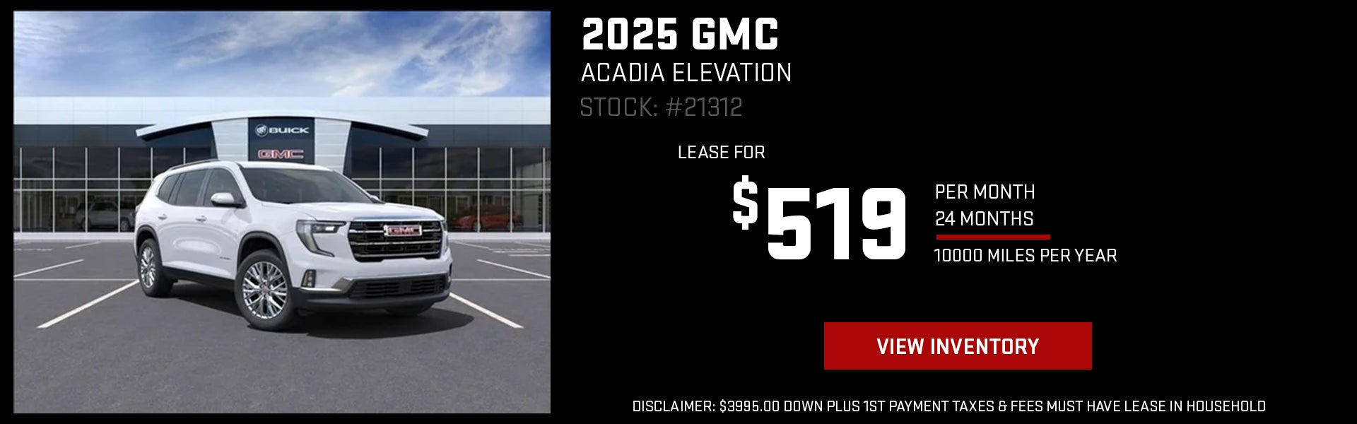2025 GMC Acadia Elevation