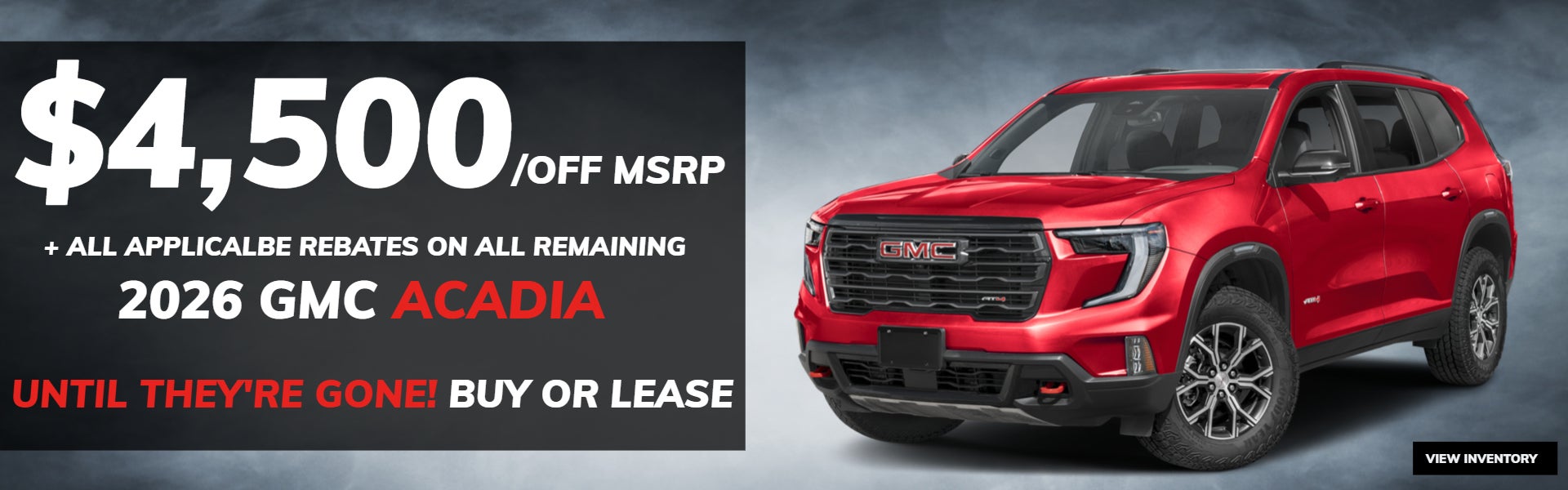 2026 GMC ACADIA