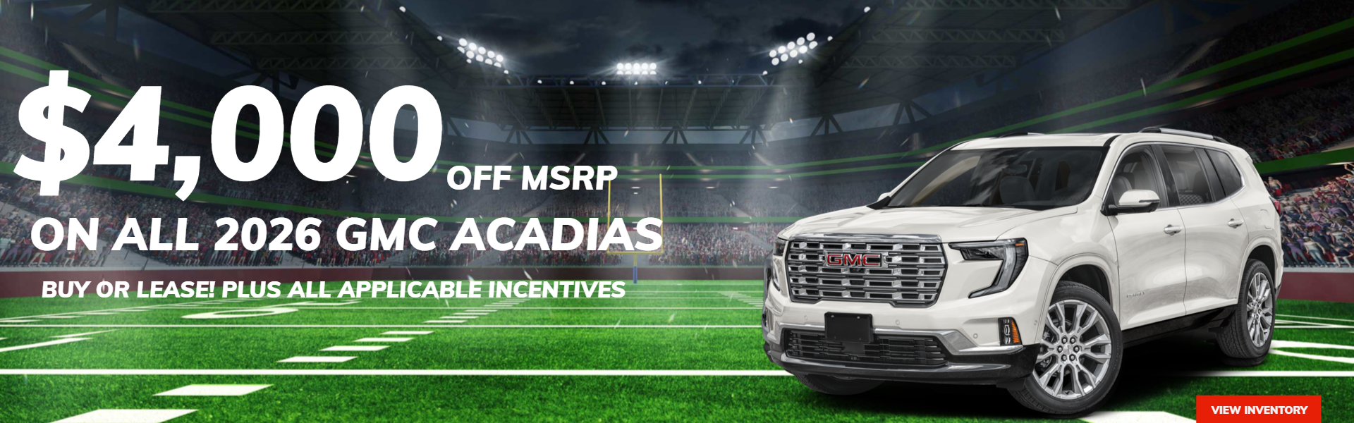 2026 GMC ACADIA